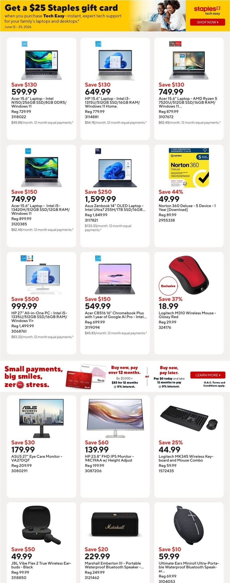 staples - Staples - Weekly Flyer Valid from 2026-06-12 to 2026-06-19 - page: 8