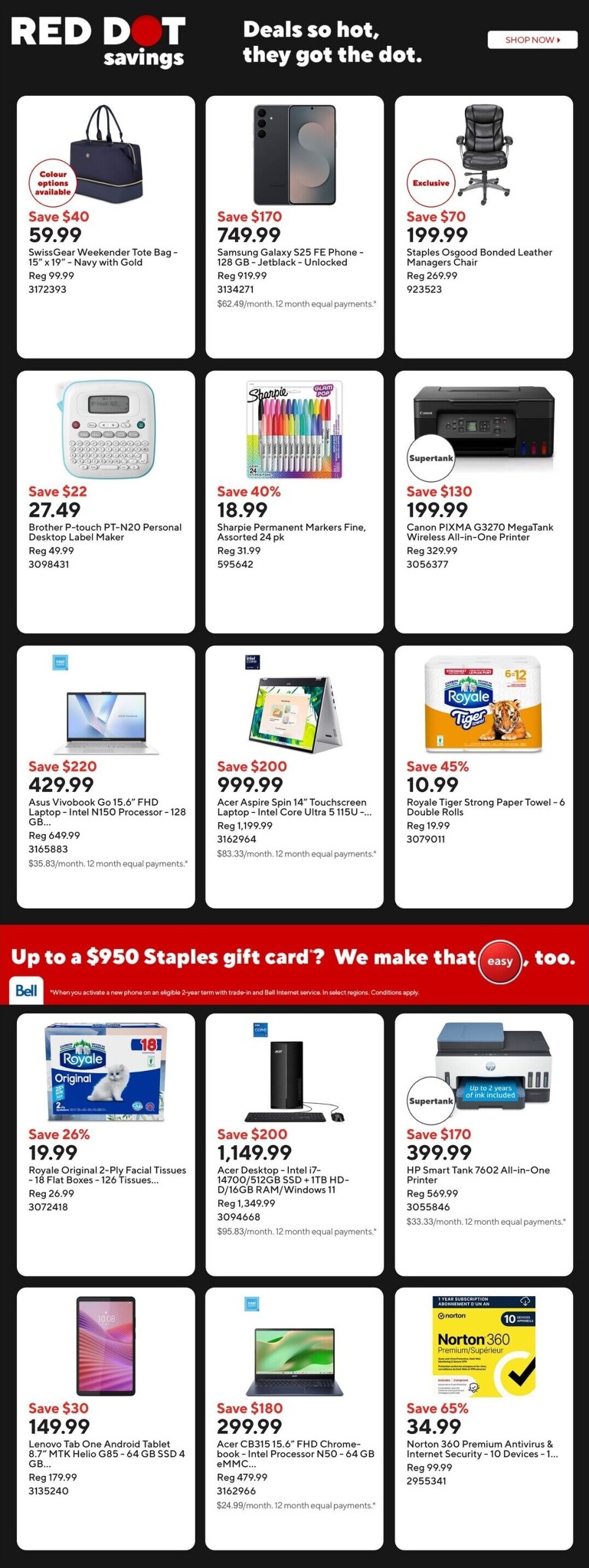 staples - Staples Flyer Valid from 2026-06-19 to 2026-06-26 - page: 3