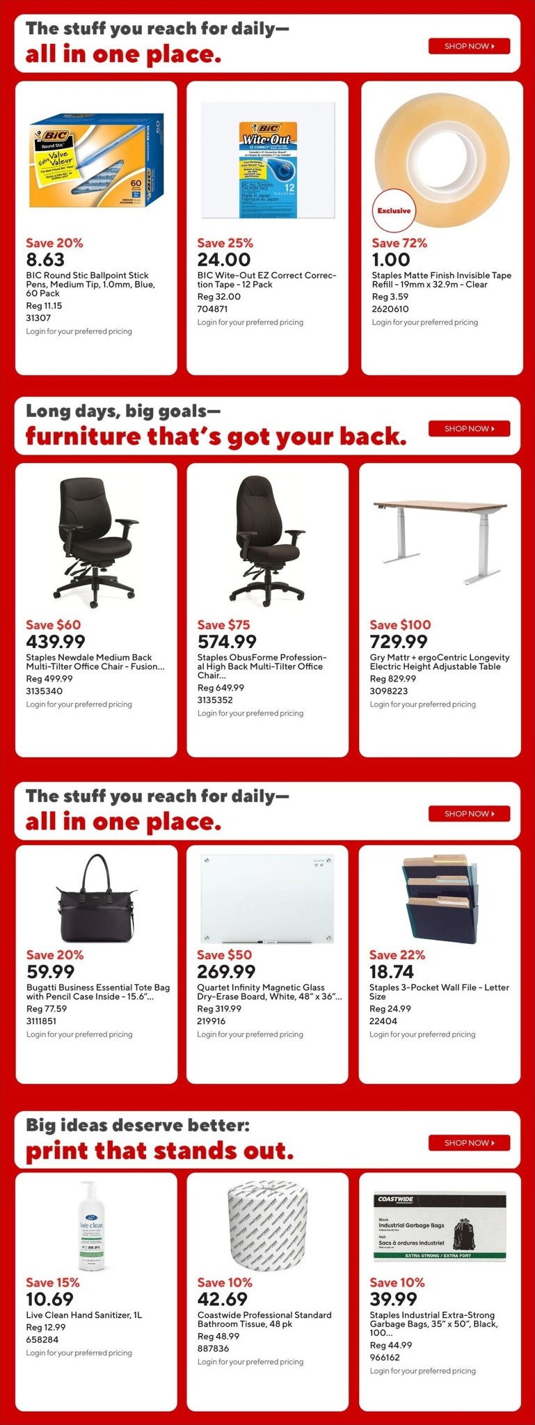 staples - Staples Flyer Valid from 2026-06-19 to 2026-06-26 - page: 18