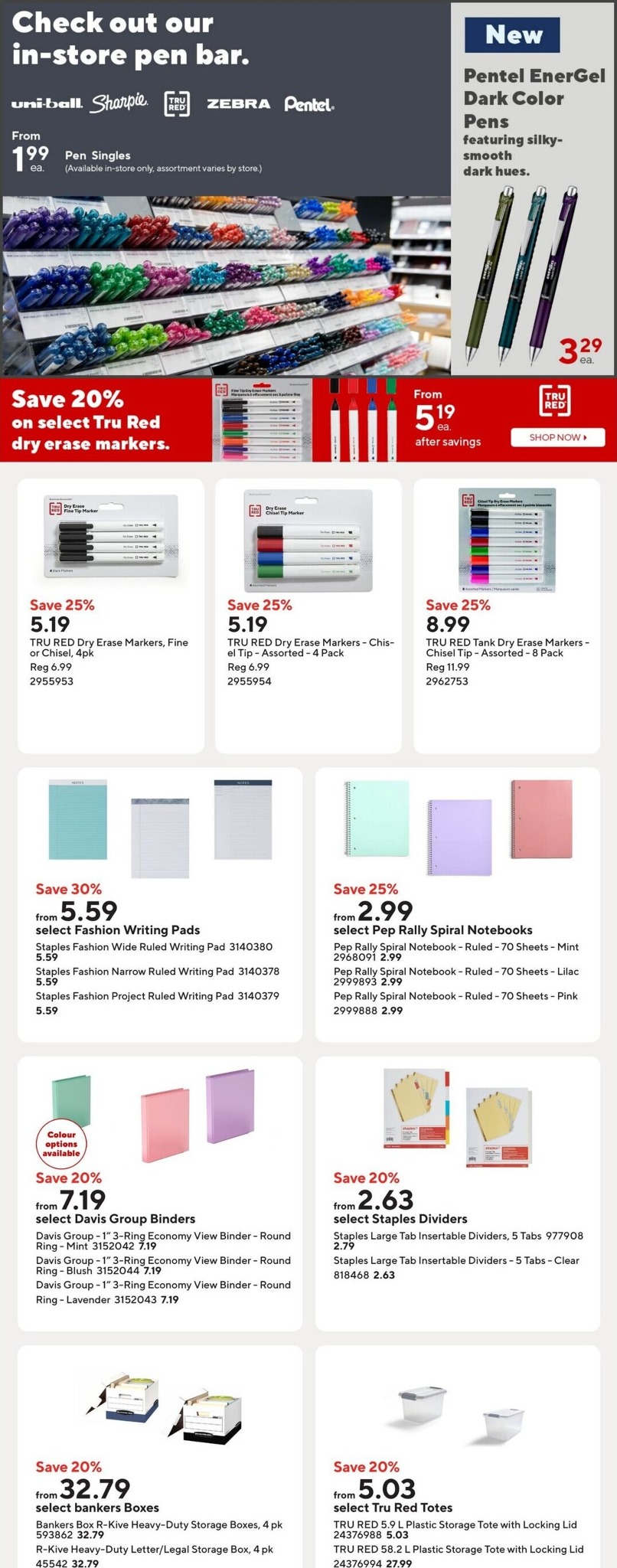 staples - Staples Flyer Valid from 2026-06-19 to 2026-06-26 - page: 13