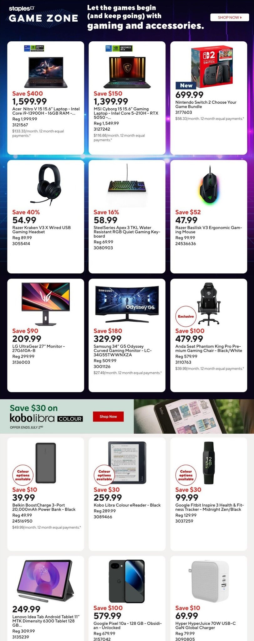 staples - Staples Flyer Valid from 2026-06-26 to 2026-07-02 - page: 6