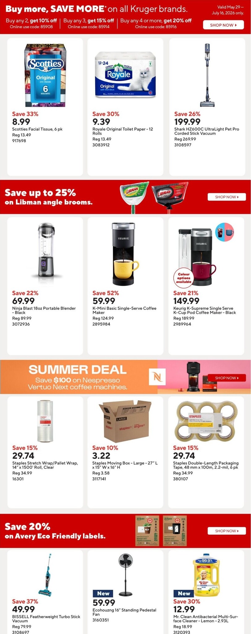 staples - Staples Flyer Valid from 2026-06-27 to 2026-07-05 - page: 12