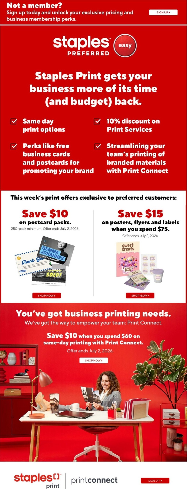 staples - Staples Flyer Valid from 2026-06-27 to 2026-07-05 - page: 16