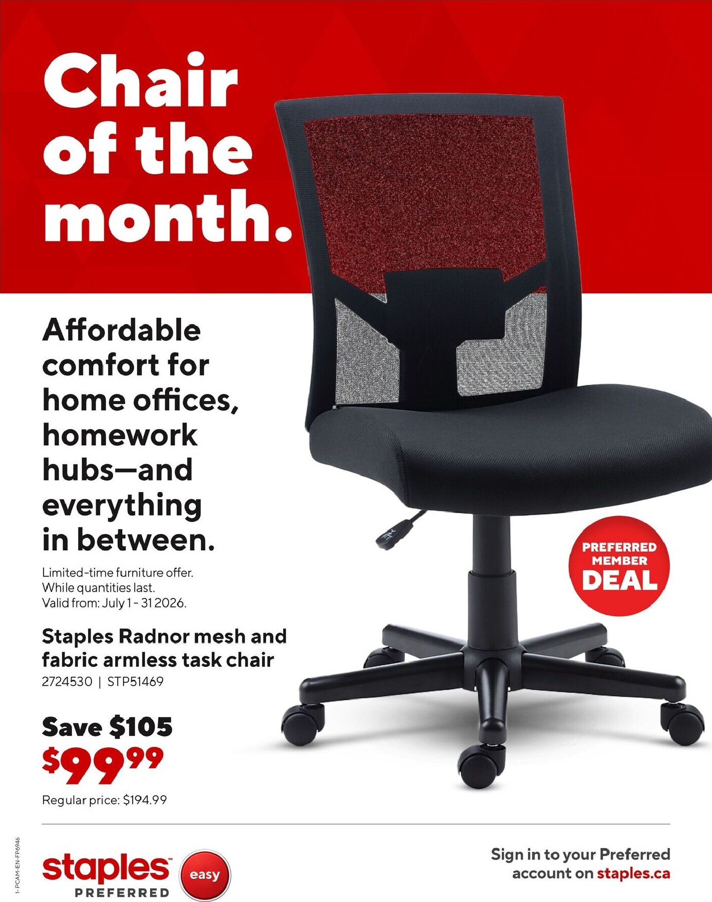 staples - Staples Flyer Valid from 2026-07-03 to 2026-08-01