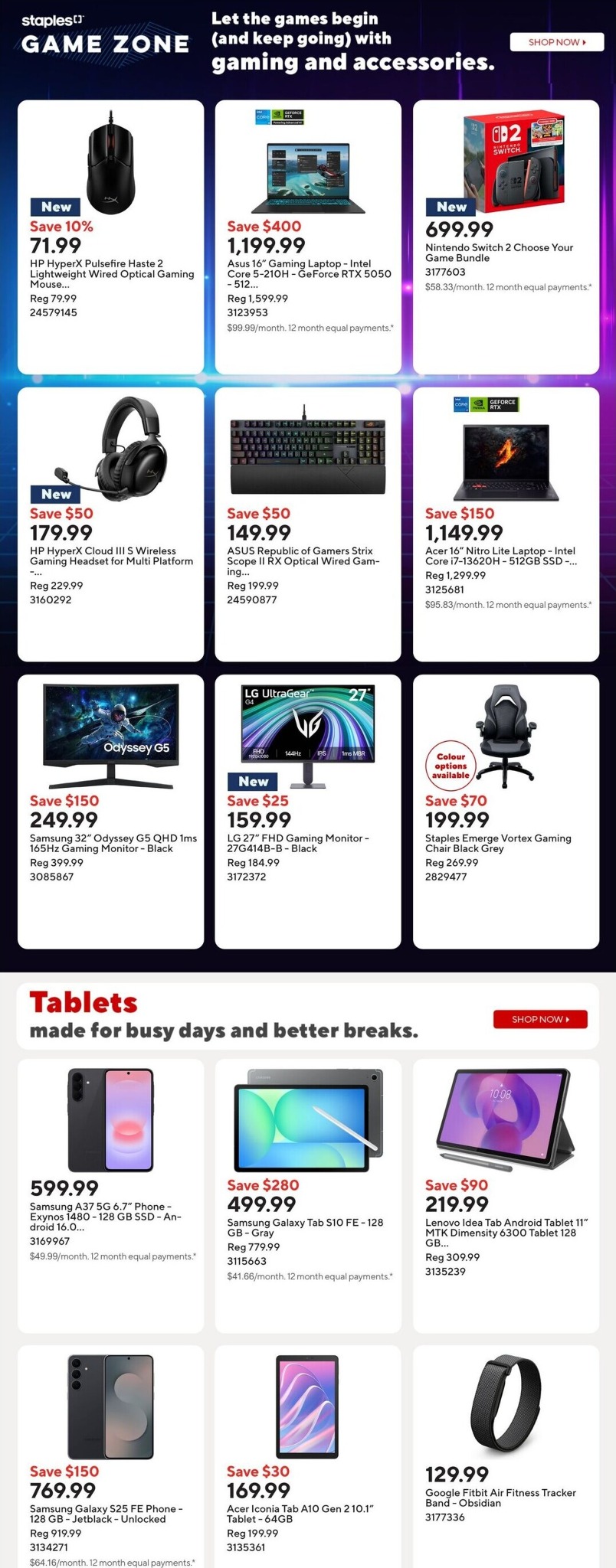 staples - Staples Flyer Valid from 2026-07-10 to 2026-07-16 - page: 8
