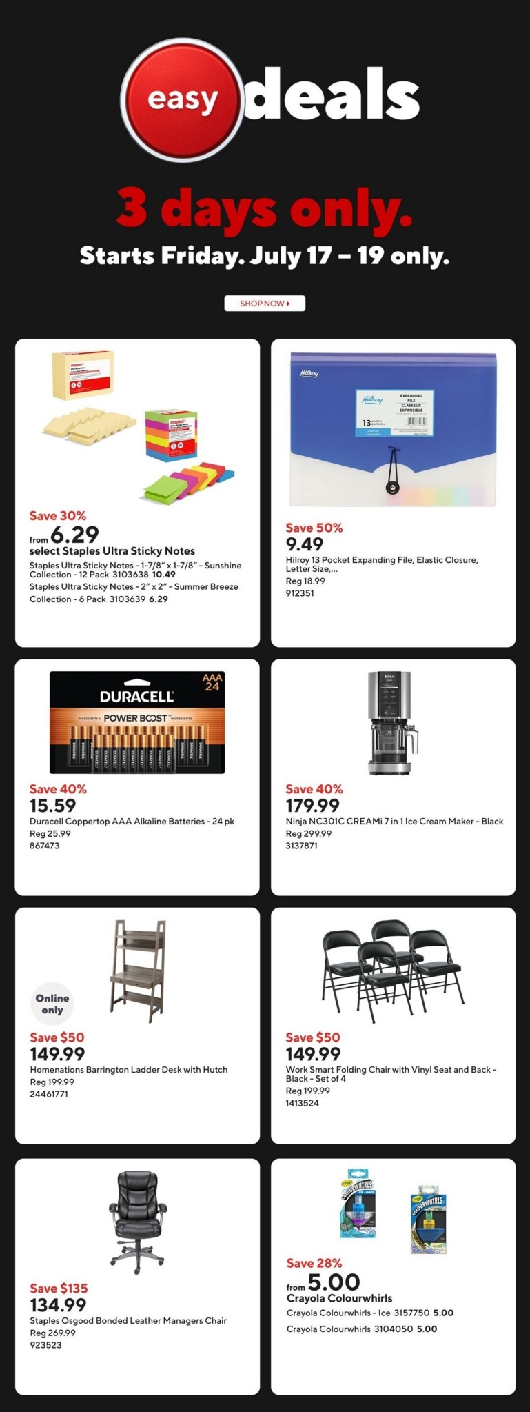 staples - Staples Flyer Valid from 2026-07-17 to 2026-07-23 - page: 21