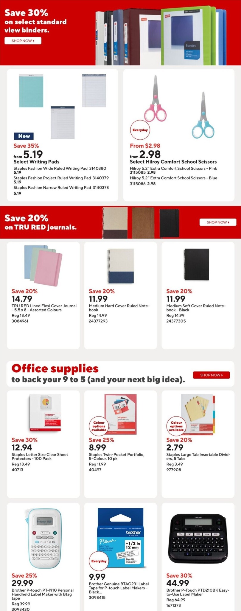 staples - Staples Flyer Valid from 2026-07-17 to 2026-07-23 - page: 13