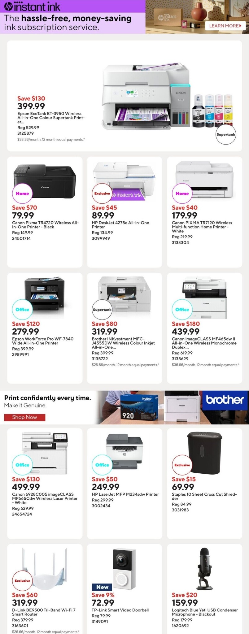 staples - Staples Flyer Valid from 2026-07-17 to 2026-07-23 - page: 10