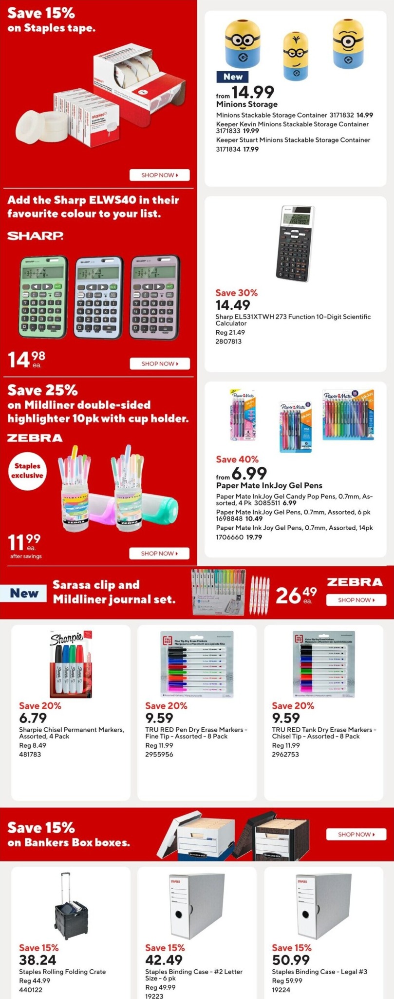 staples - Staples Flyer Valid from 2026-07-17 to 2026-07-23 - page: 14