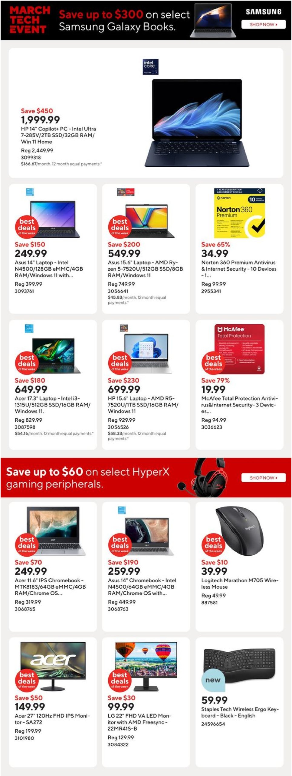 staples - Staples flyer valid from 03-26 - 04-01 - page: 3
