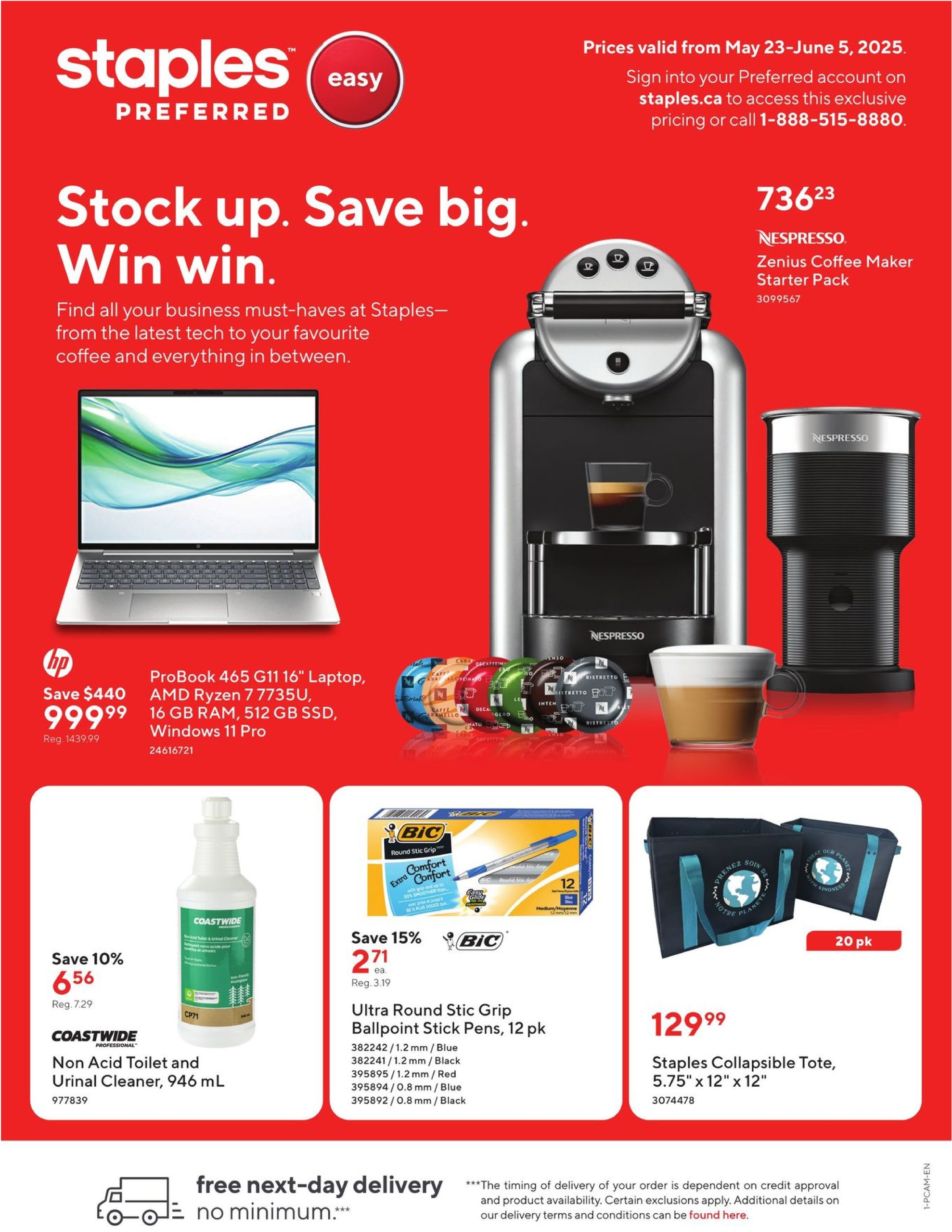 staples - Staples flyer valid from 05-23 - 06-05