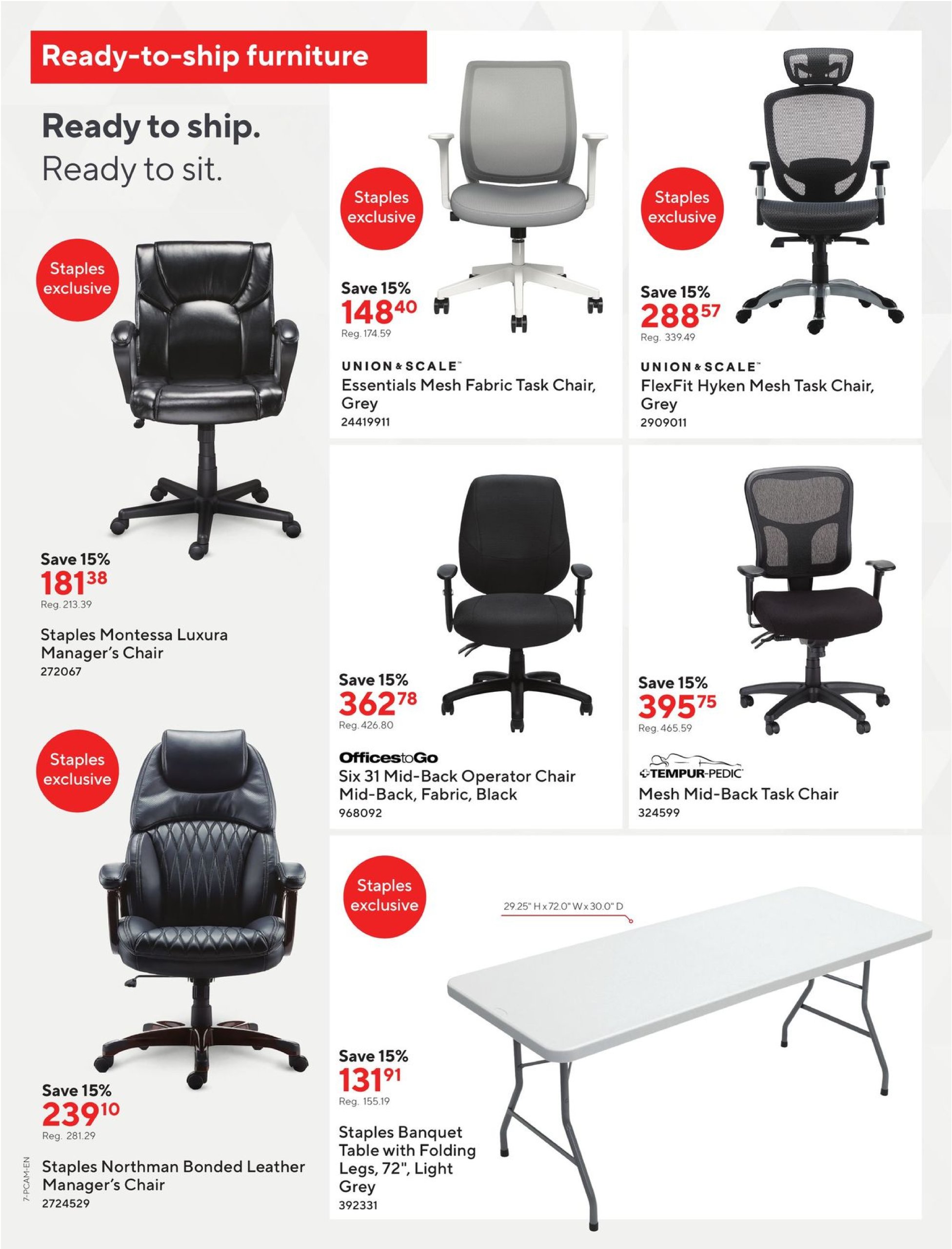 staples - Staples Business Flyer flyer valid from 06-06 - 06-19 - page: 7