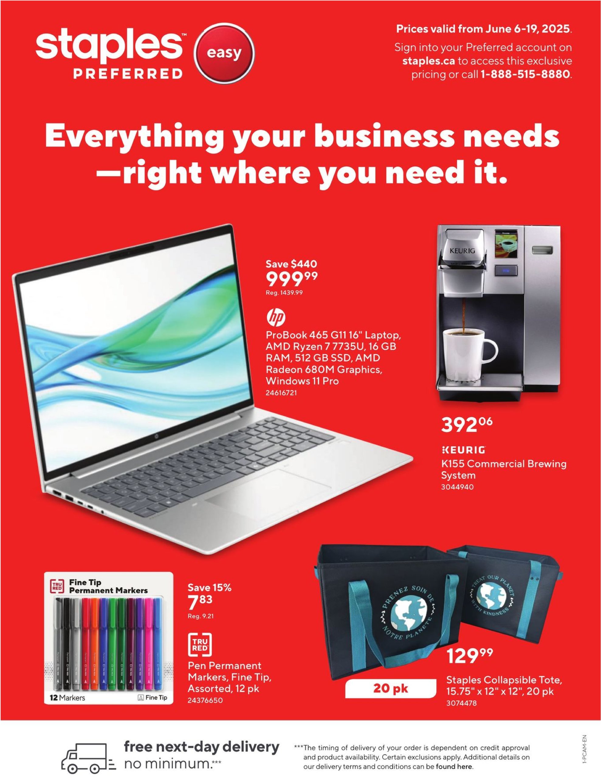 staples - Staples Business Flyer flyer valid from 06-06 - 06-19