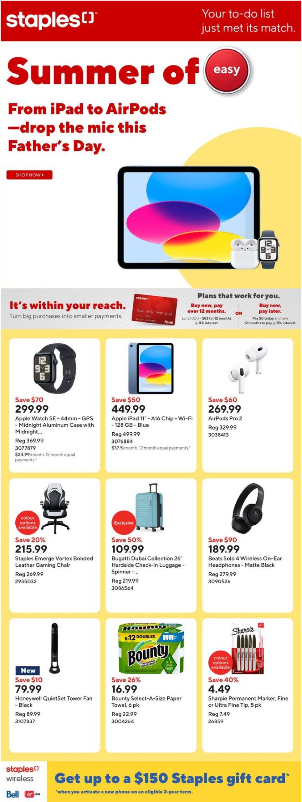 staples - Staples flyer valid from 06-06 - 06-12