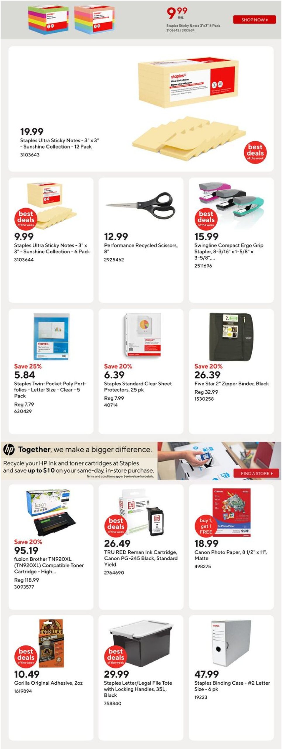 staples - Staples flyer valid from 06-13 - 06-19 - page: 11