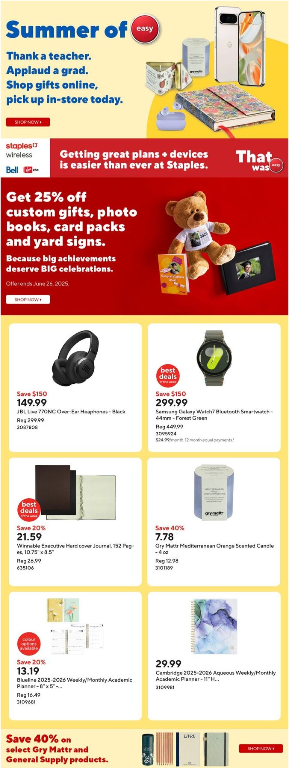 staples - Staples flyer valid from 06-13 - 06-19 - page: 4