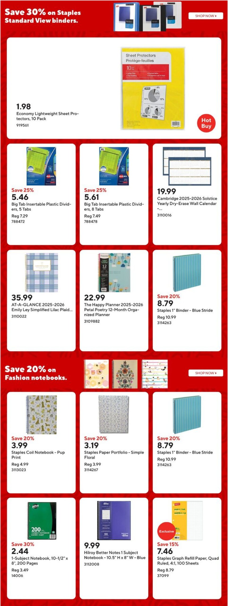 staples - Staples flyer valid from 07-25 - 07-31 - page: 12