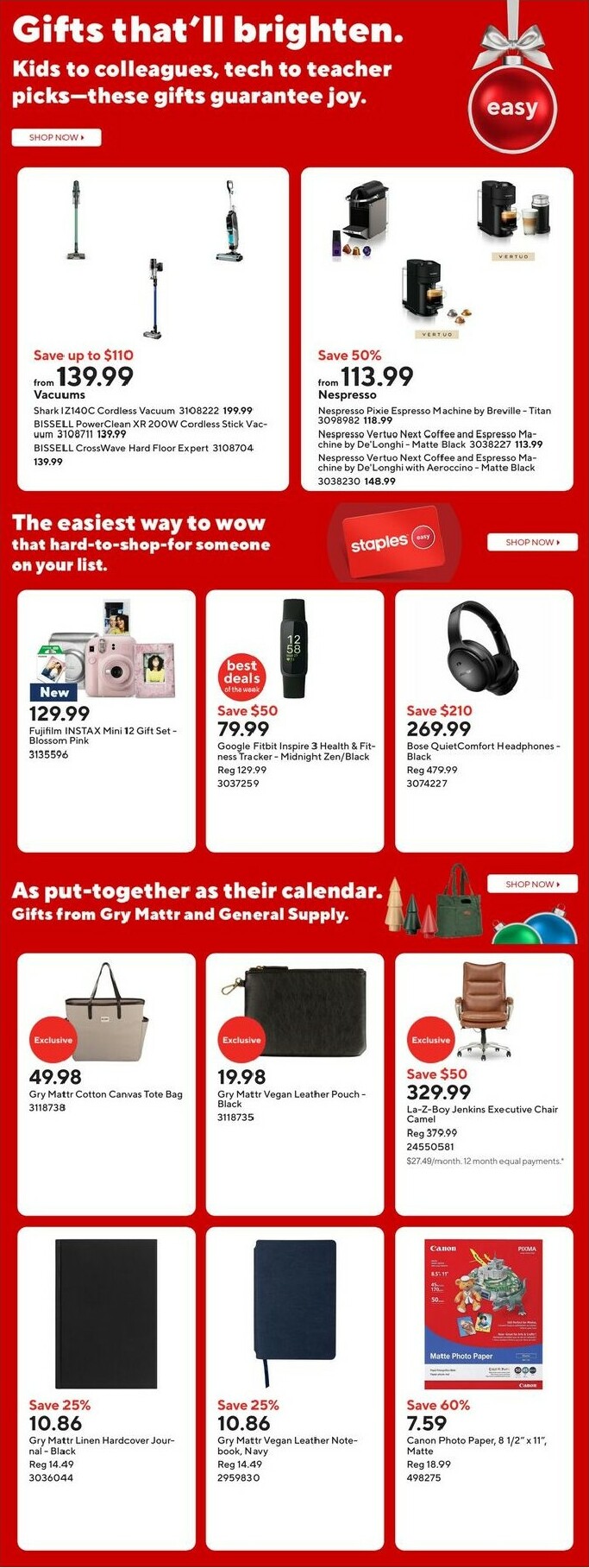 staples - Staples Flyer Valid From 11-21 to 11-27 - page: 4