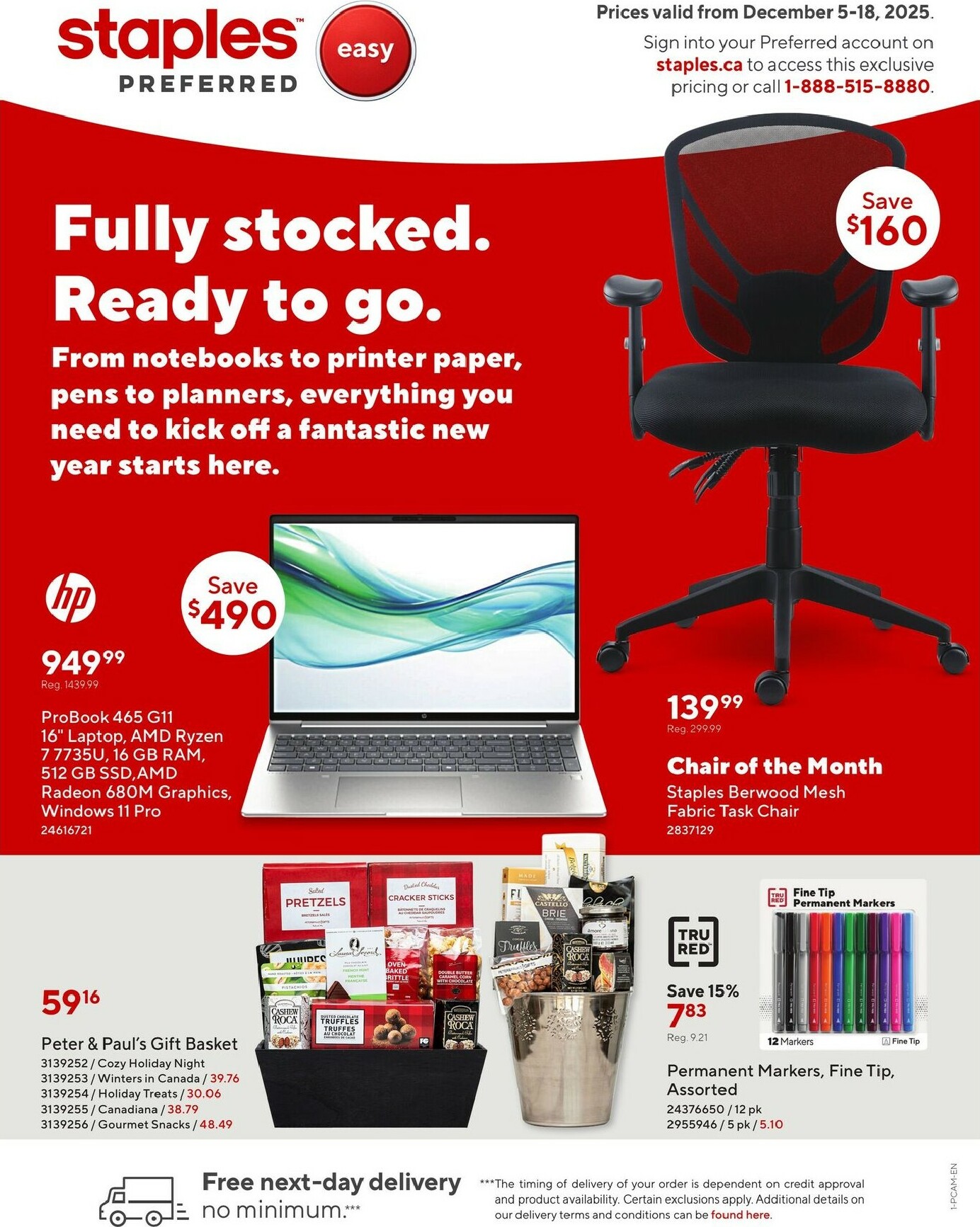 staples - Staples - Business Flyer Valid From 12-05 to 12-18