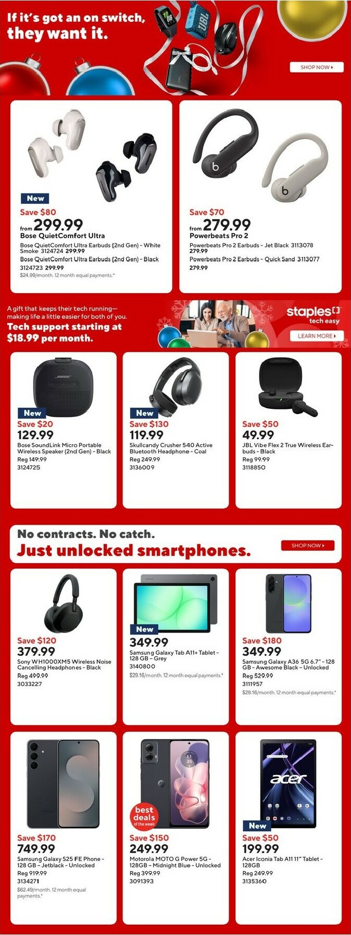 staples - Staples Flyer Valid From 12-05 to 12-11 - page: 6