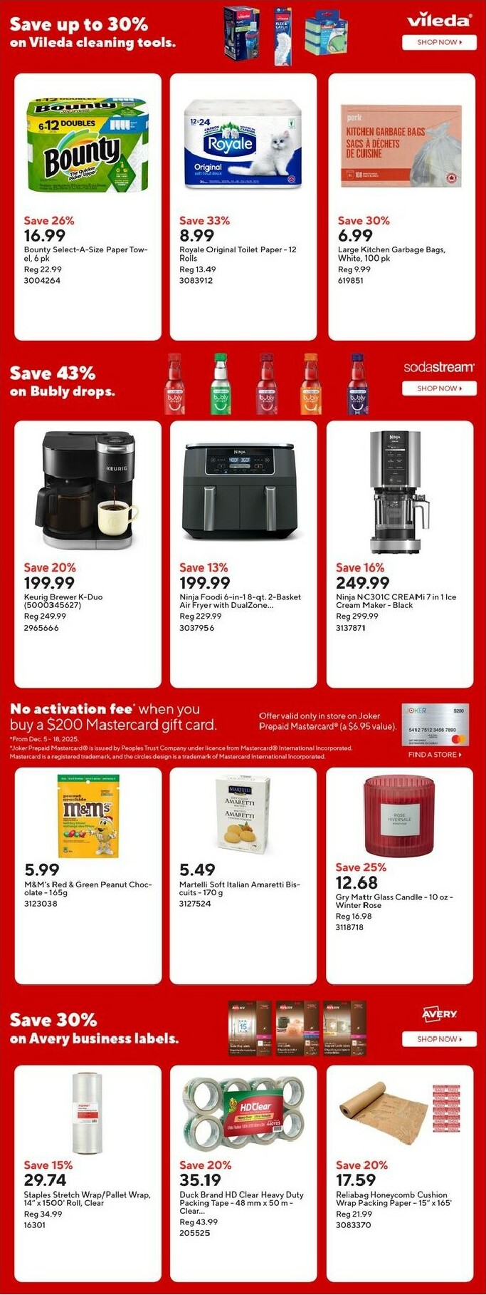 staples - Staples Flyer Valid From 12-05 to 12-11 - page: 17