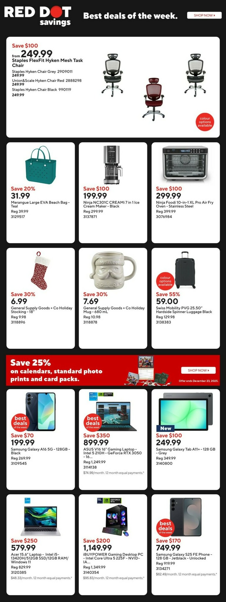 staples - Staples Flyer Valid From 12-19 to 12-24 - page: 3