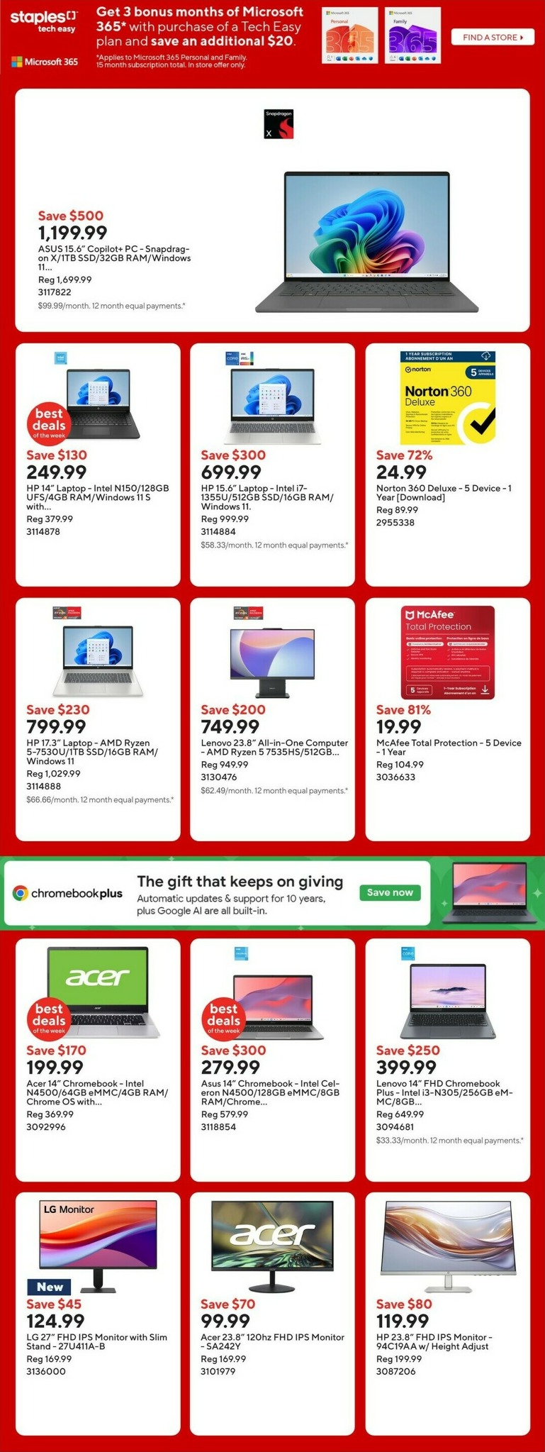 staples - Staples Flyer Valid From 12-19 to 12-24 - page: 6