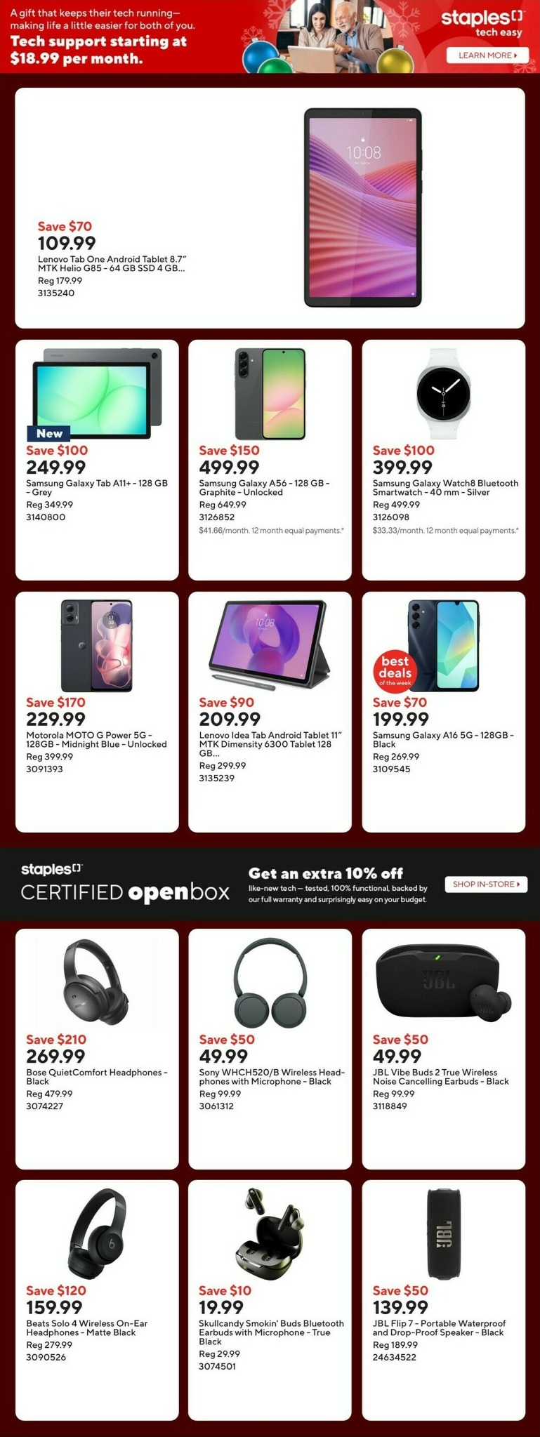 staples - Staples Flyer Valid From 12-25 to 12-31 - page: 7