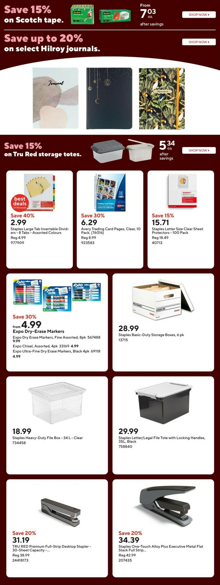 staples - Staples Flyer Valid From 12-25 to 12-31 - page: 17