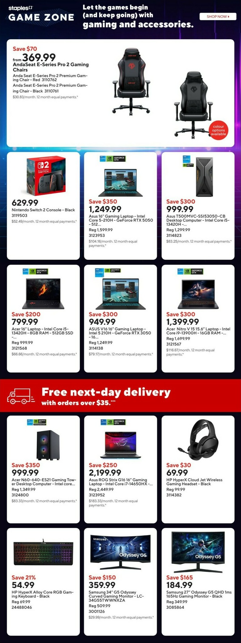 staples - Staples Flyer Valid From 01-01 to 01-08 - page: 7