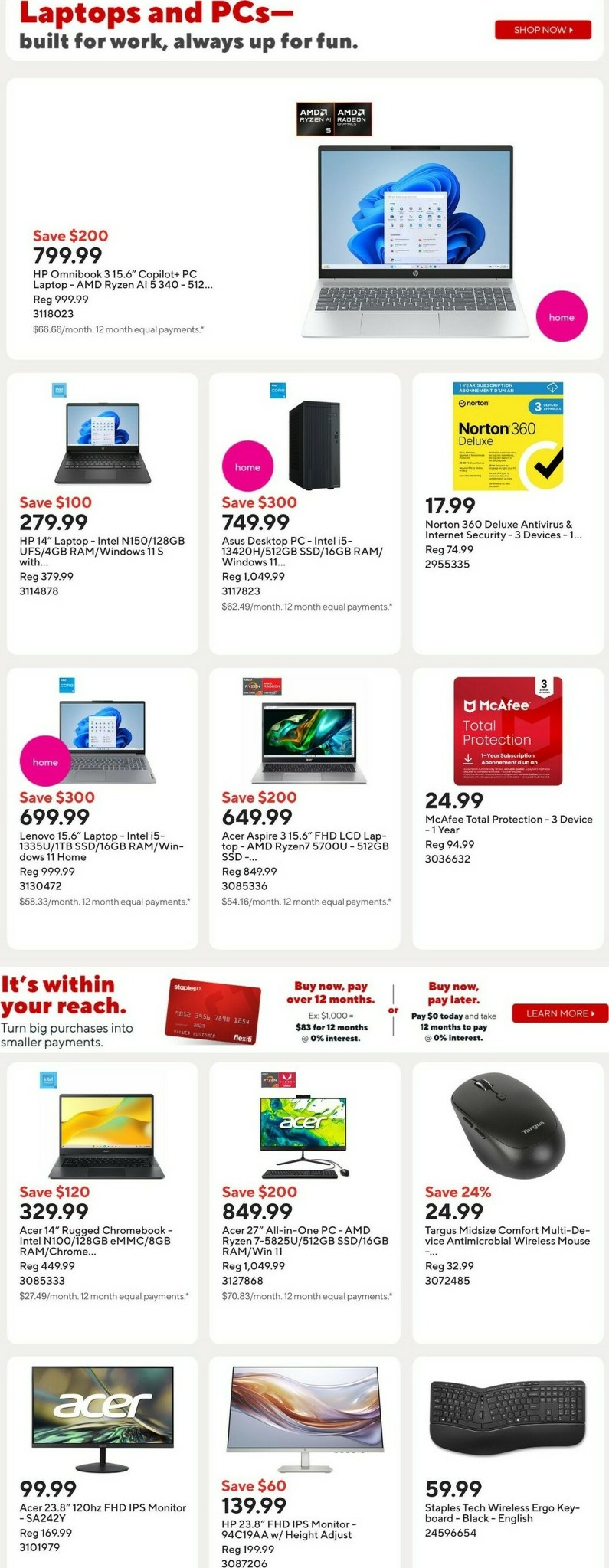 staples - Staples Flyer Valid From 01-01 to 01-08 - page: 5