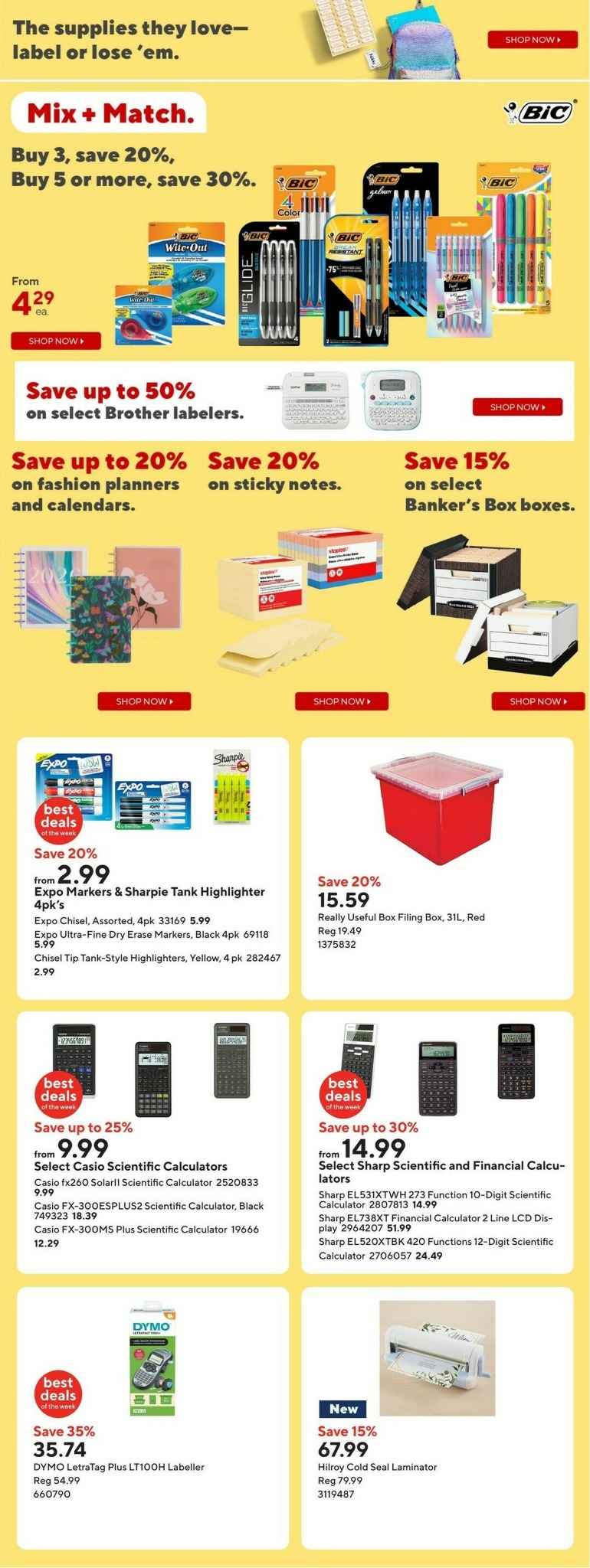 staples - Staples Flyer Valid From 01-09 to 01-15 - page: 5
