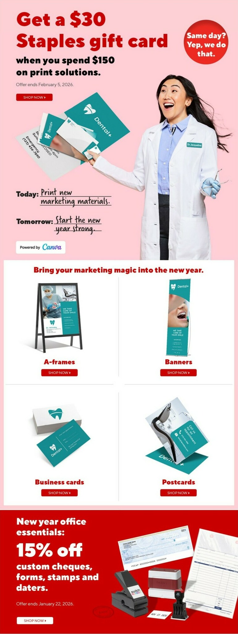 staples - Staples Flyer Valid From 01-09 to 01-15 - page: 8