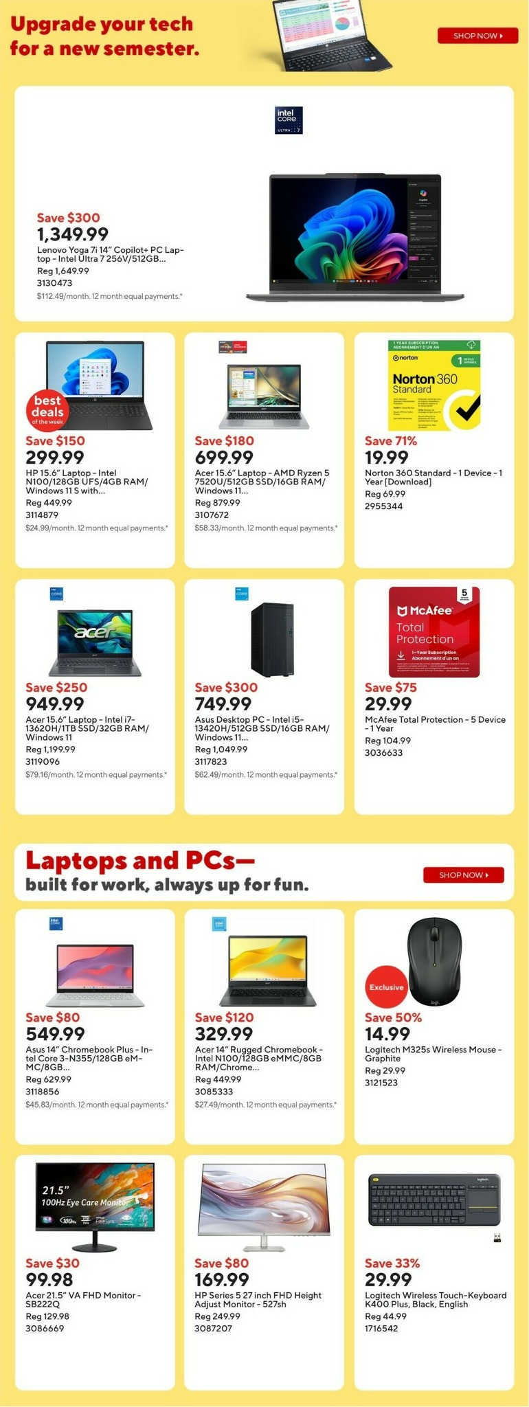 staples - Staples Flyer Valid From 01-23 to 01-29 - page: 3