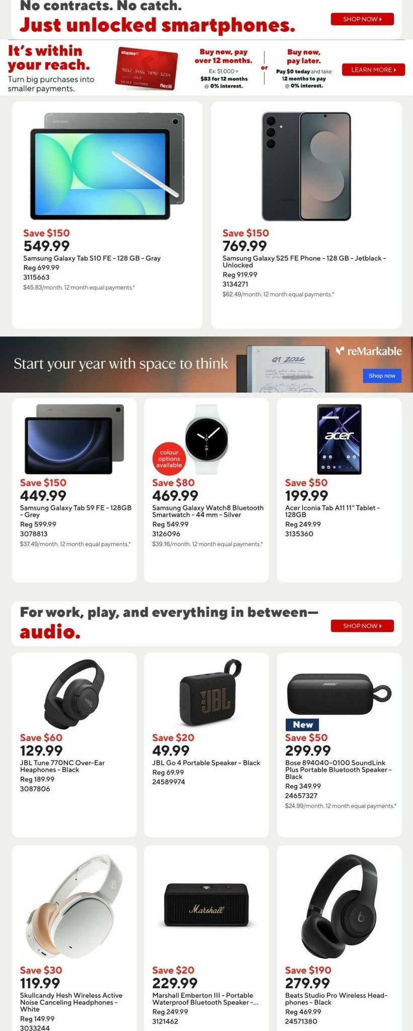 staples - Staples Flyer Valid From 2026-02-13 to 2026-02-19 - page: 10