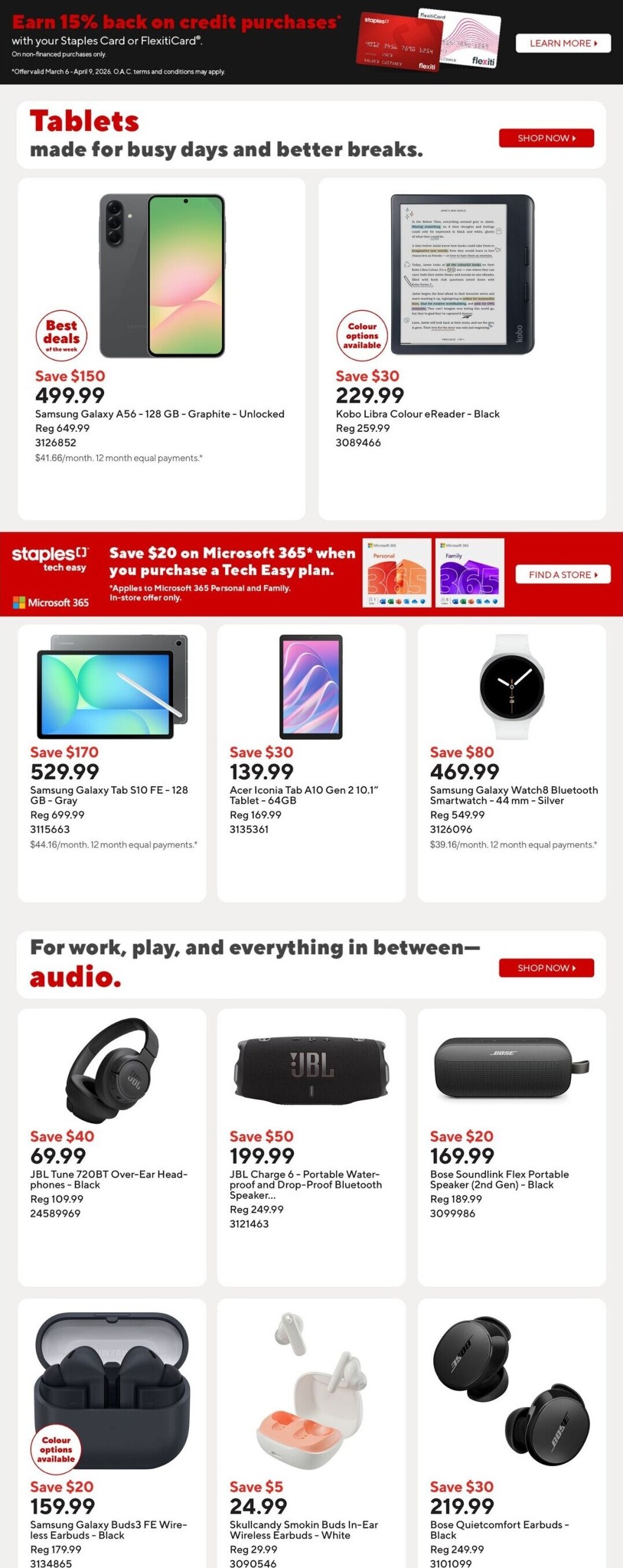 staples - Staples Flyer Valid From 2026-03-20 to 2026-03-26 - page: 10