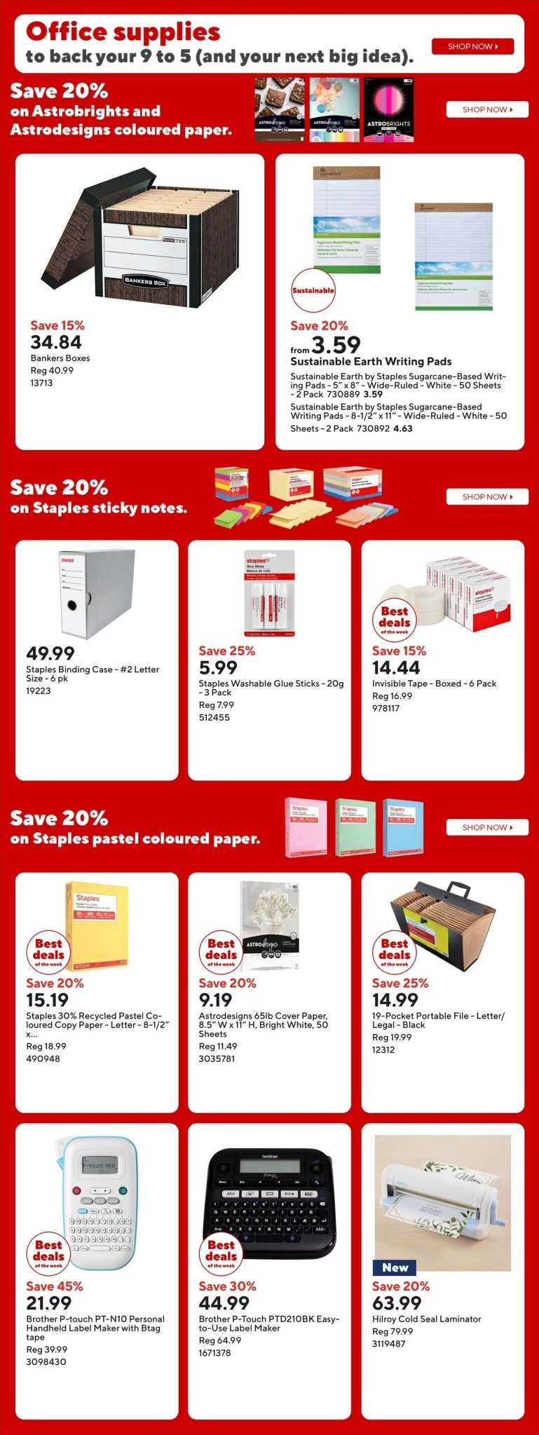 staples - Staples Flyer Valid From 2026-03-20 to 2026-03-26 - page: 15