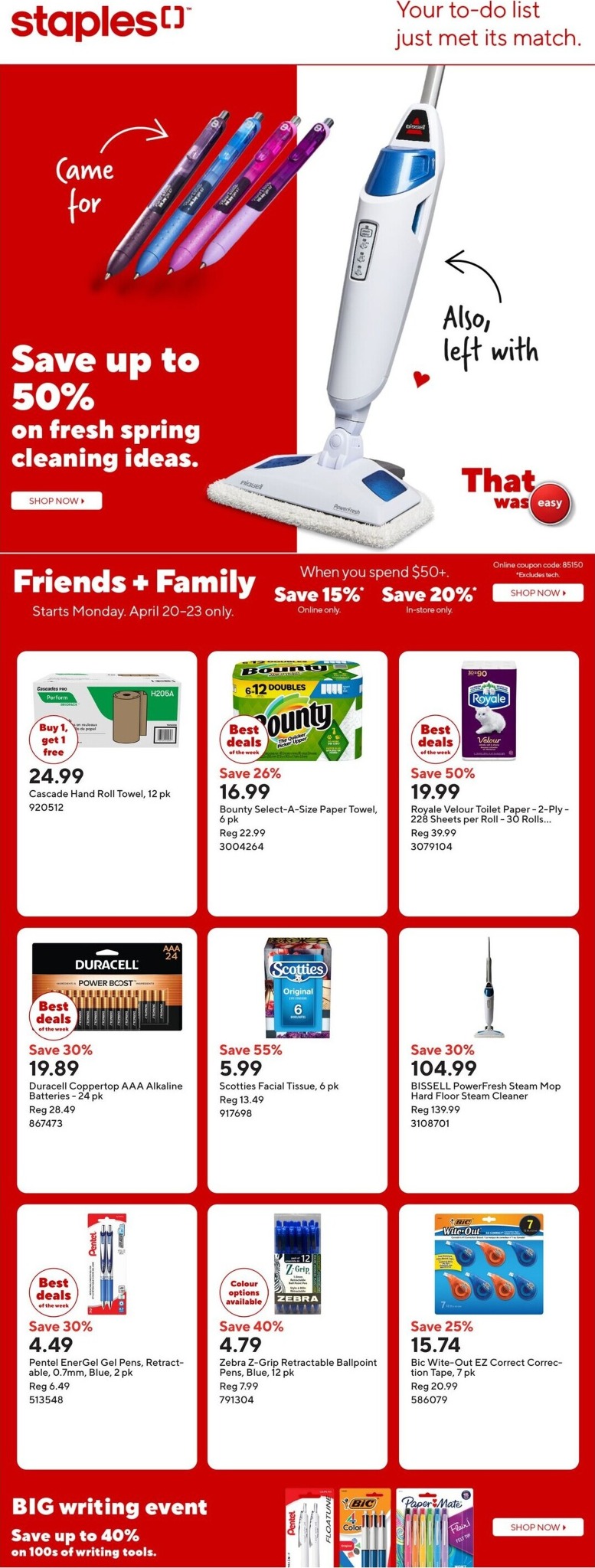 staples - Staples Flyer Valid from 2026-04-17 to 2026-04-23