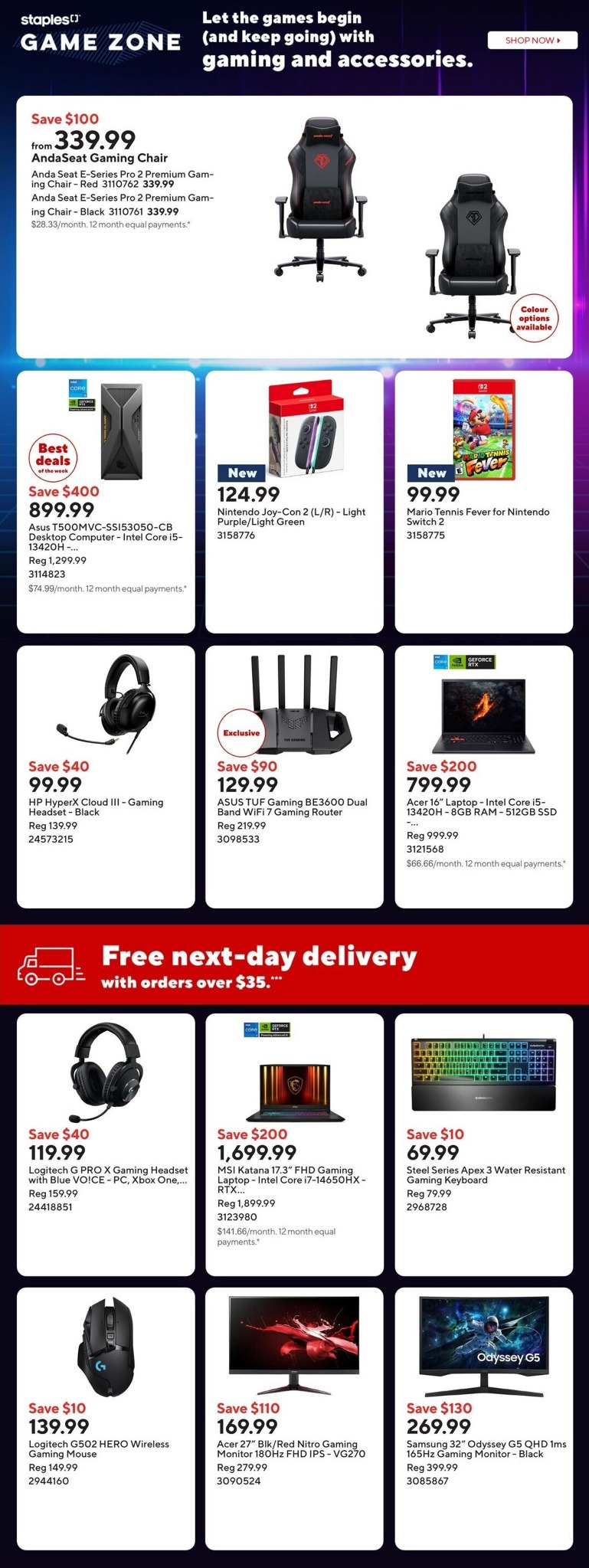staples - Staples Flyer Valid from 2026-04-17 to 2026-04-23 - page: 10