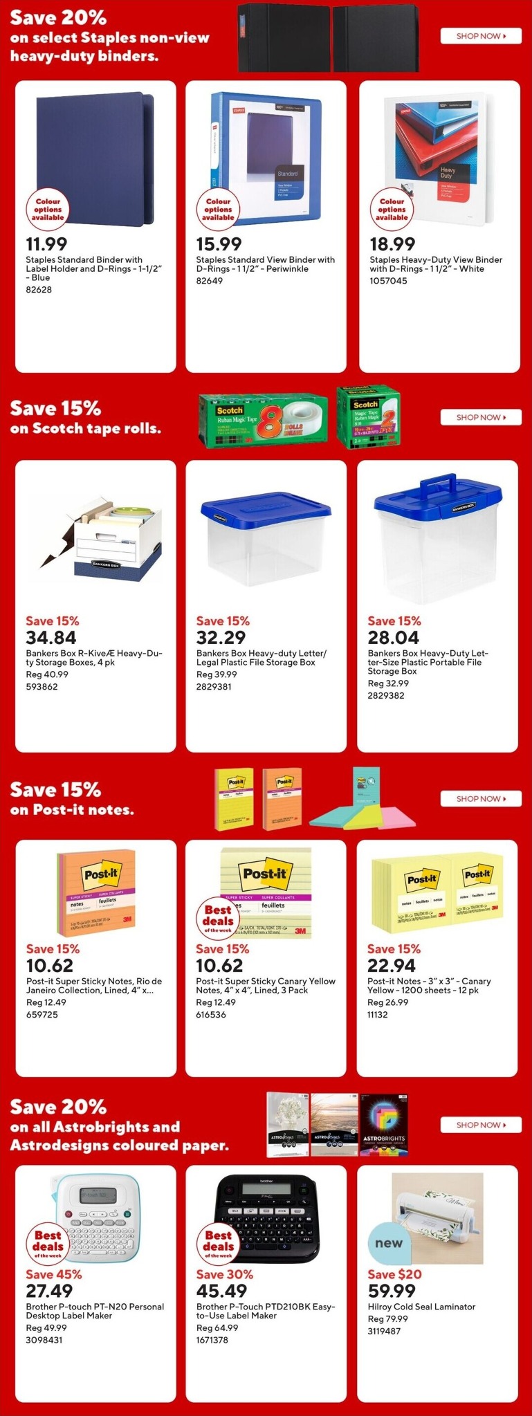 staples - Staples Flyer Valid from 2026-04-24 to 2026-04-30 - page: 14