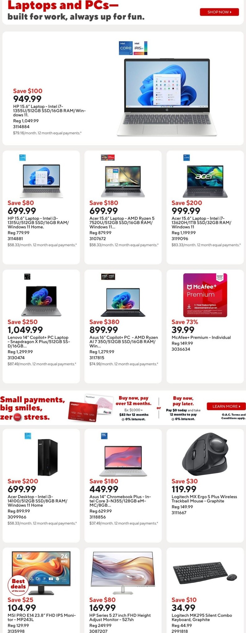 staples - Staples Flyer Valid from 2026-04-24 to 2026-04-30 - page: 6