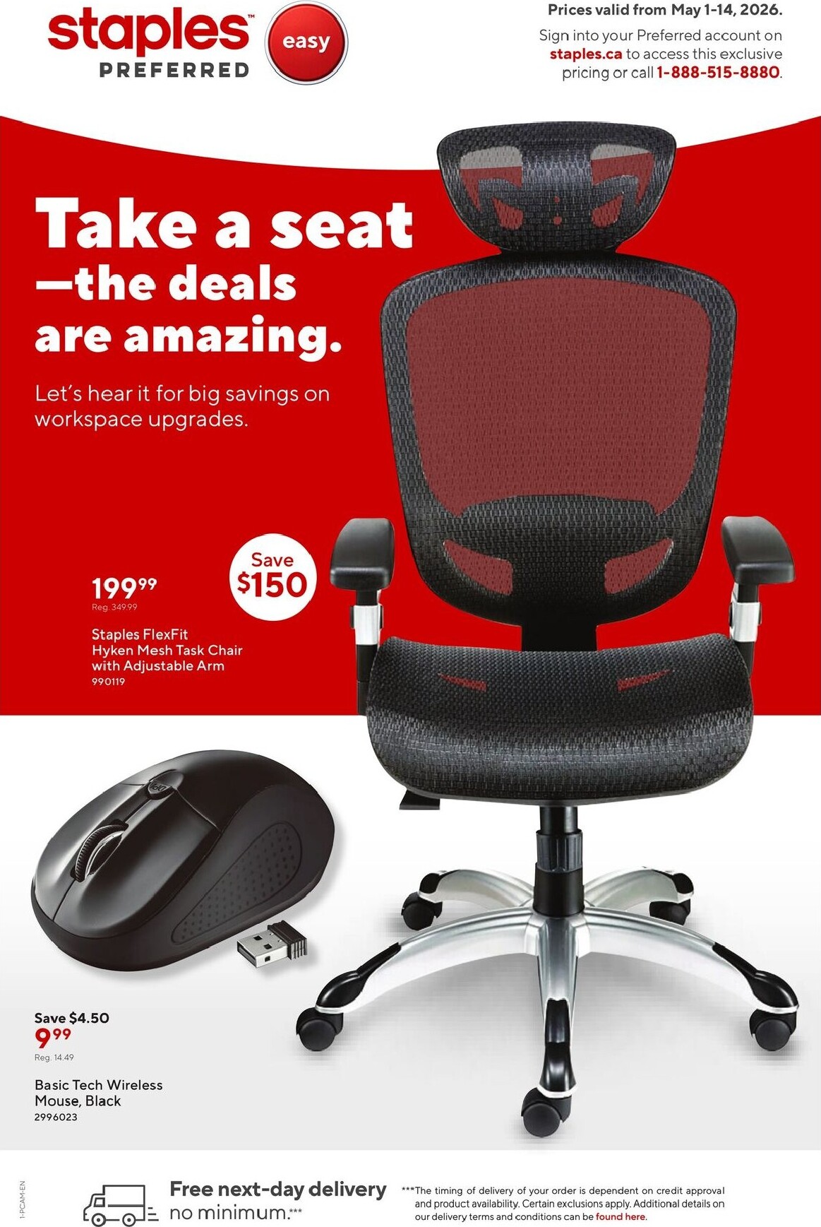 staples - Staples - Business Flyer Valid from 2026-05-01 to 2026-05-14