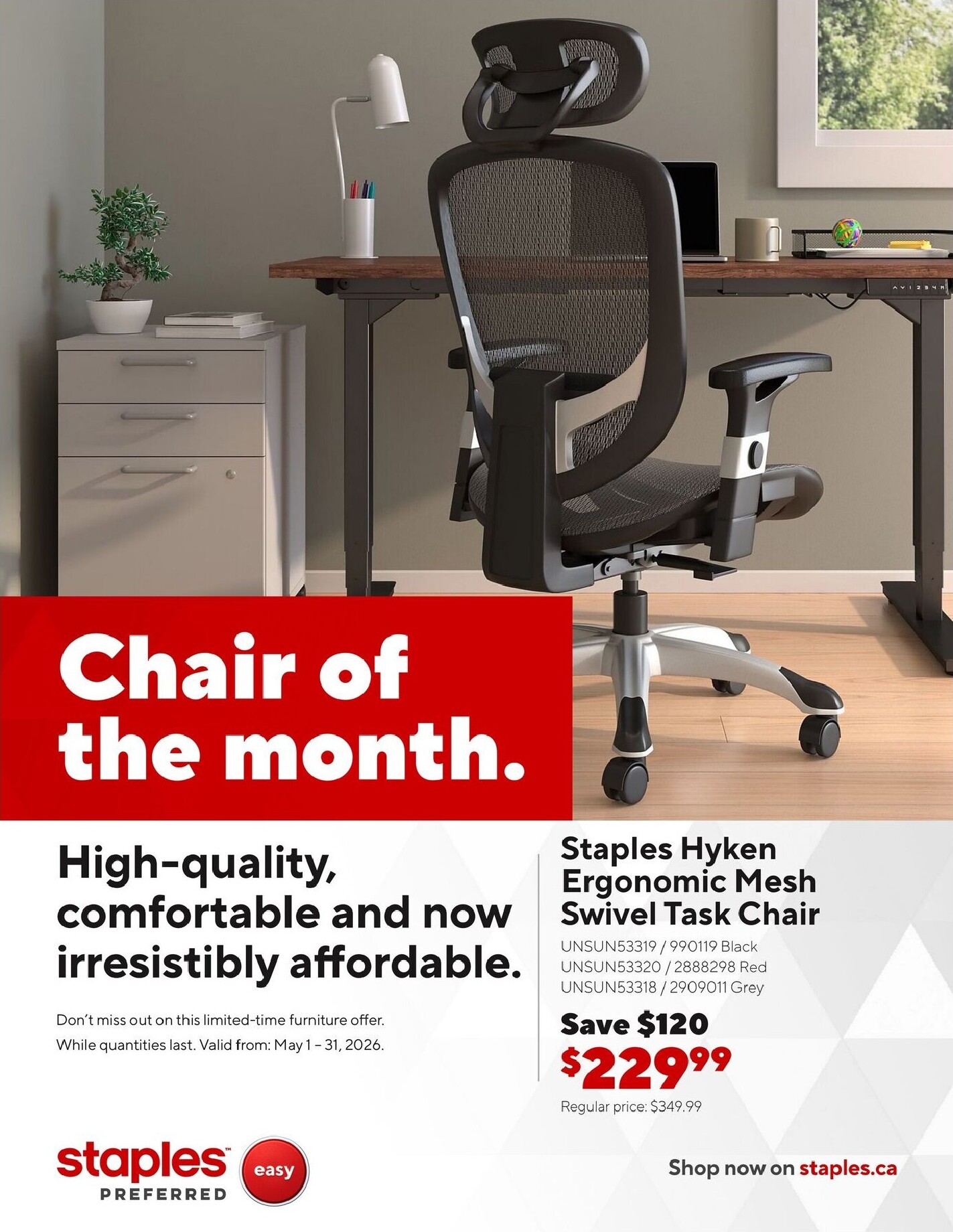staples - Staples - Business Flyer Valid from 2026-05-04 to 2026-05-31 - page: 1