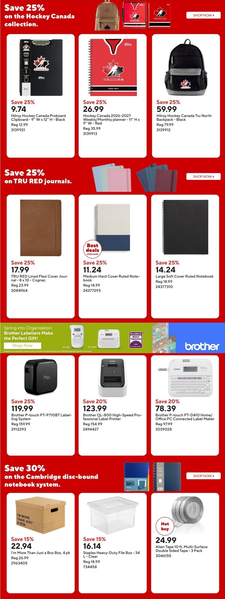 staples - Staples Flyer Valid from 2026-05-08 to 2026-05-14 - page: 13