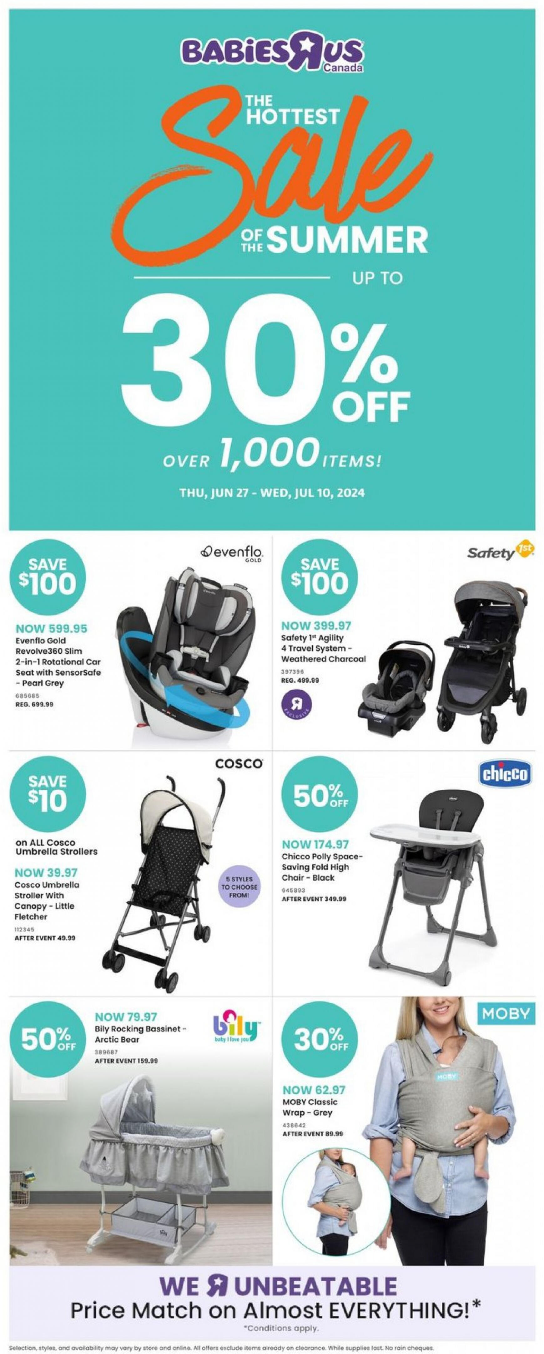 toys-r-us - Toysrus - Babies"R"Us flyer current 27.06. - 10.07.