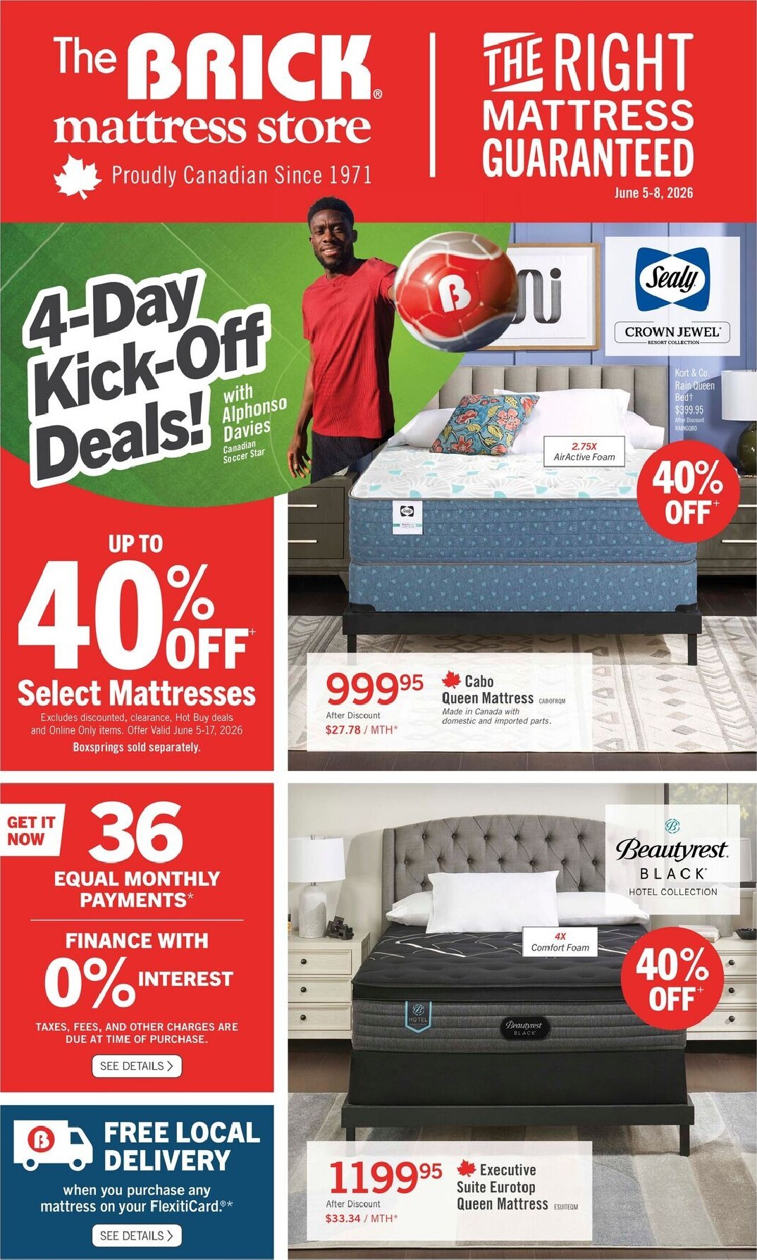 the-brick - The Brick Mattress Store Flyer Valid from 2026-06-05 to 2026-06-17