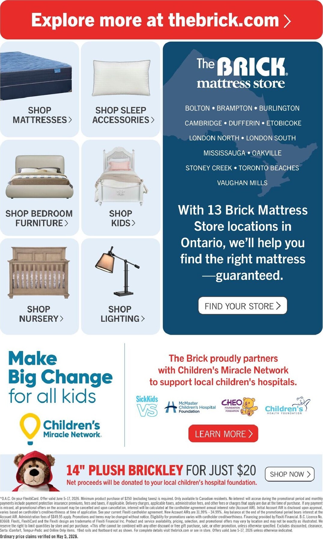 the-brick - The Brick Mattress Store Flyer Valid from 2026-06-05 to 2026-06-17 - page: 10