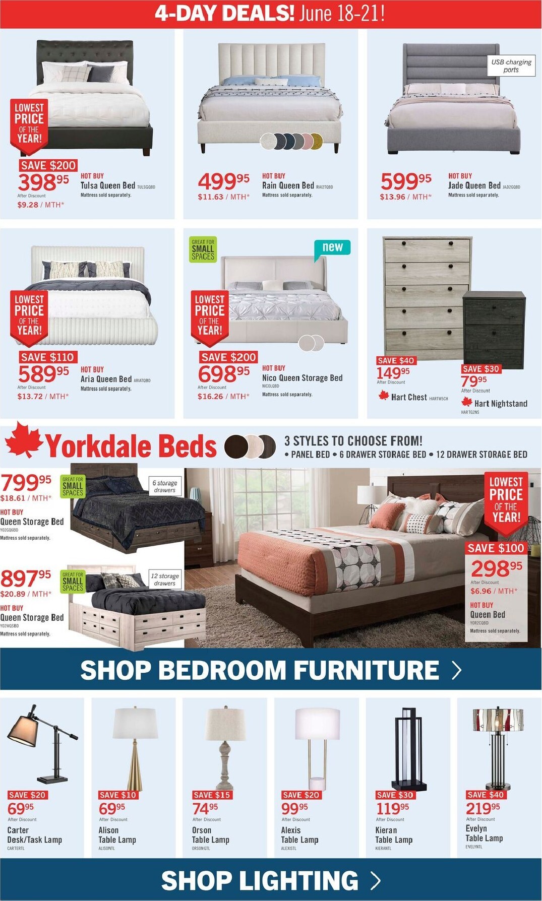 the-brick - The Brick Mattress Store Flyer Valid from 2026-06-18 to 2026-06-21 - page: 9
