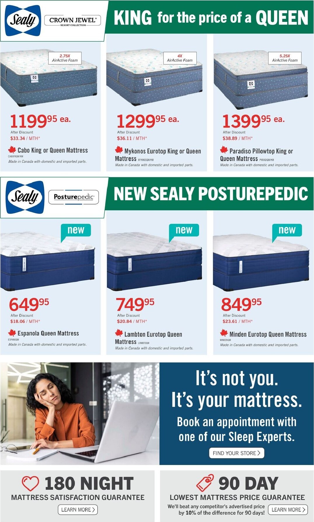 the-brick - The Brick Mattress Store Flyer Valid from 2026-06-22 to 2026-07-08 - page: 4