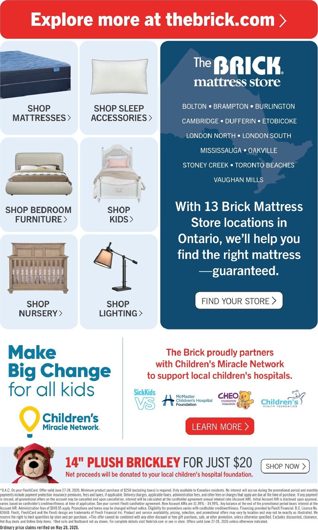 the-brick - The Brick Mattress Store Flyer Valid from 2026-06-22 to 2026-07-08 - page: 9